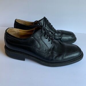 Stafford black leather shoes size 10M